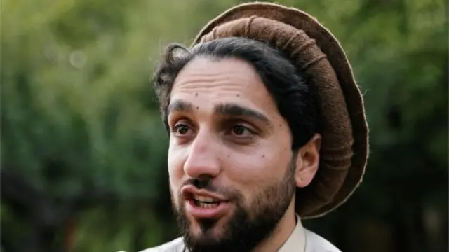 احمد مسعود، احد قادة المعارضة الأفغانية