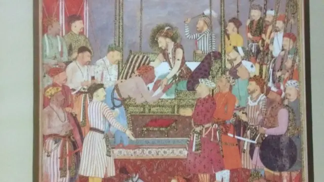 دربار کا ایک منظر