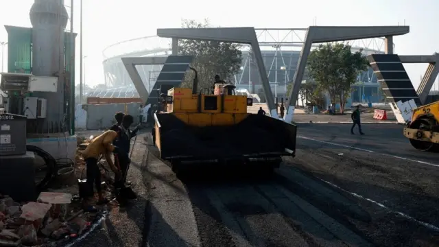 રસ્તાનું કામ નવીનીકરણ