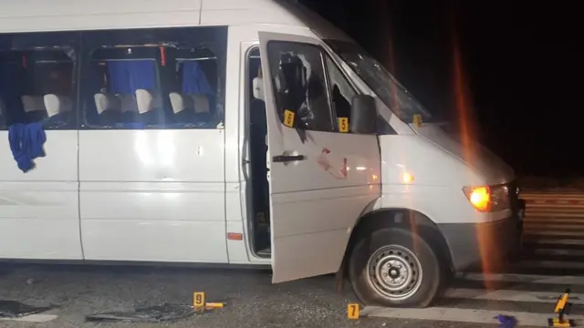 Напад на мікроавтобус на Харківщині