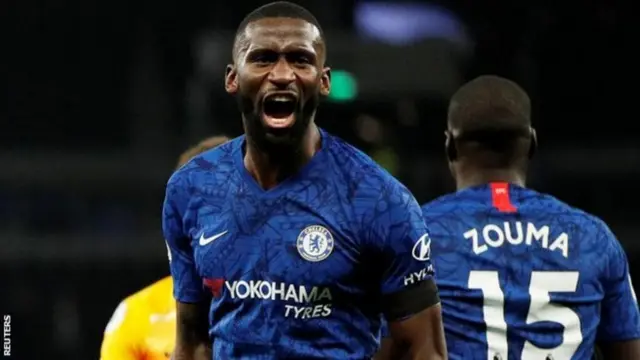 Mchezaji wa safu ya ulinzi wa Chelsea na Ujerumani Antonio Rudiger