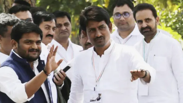 હાર્દિક પટેલ તથા અલ્પેશ ઠાકોરની તસવીર