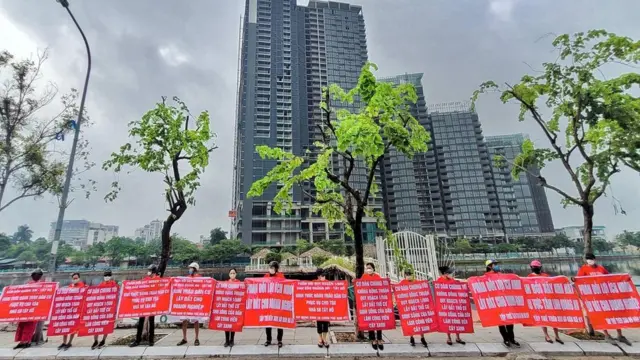 Cư dân phường Quảng An, quận Tây Hồ phản đối tòa nhà 58 Tây Hồ của Sun Group