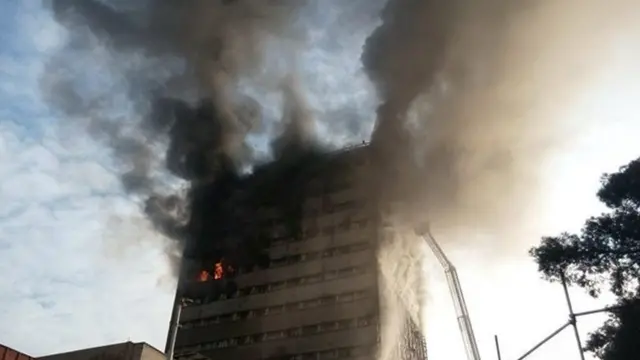 آتش سوزی ساختمان پلاسکو