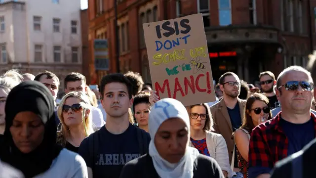 Vigilia en Manchester