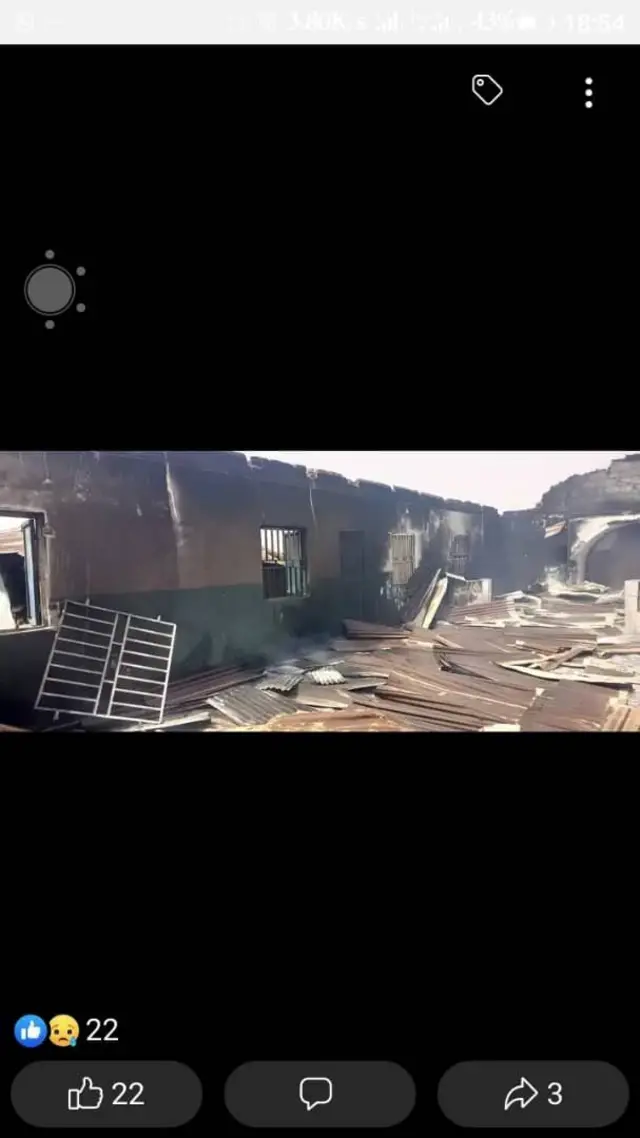 Ṣọọṣi to jona ni Sokoto