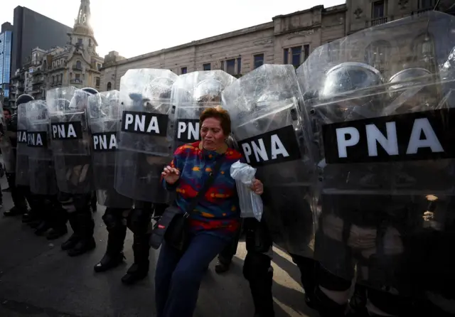 демонстрация в Аргентине