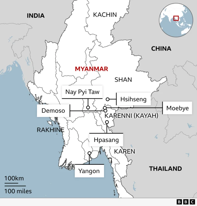 Peta Myanmar