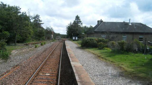 Remote Highland railway station closed after access problem