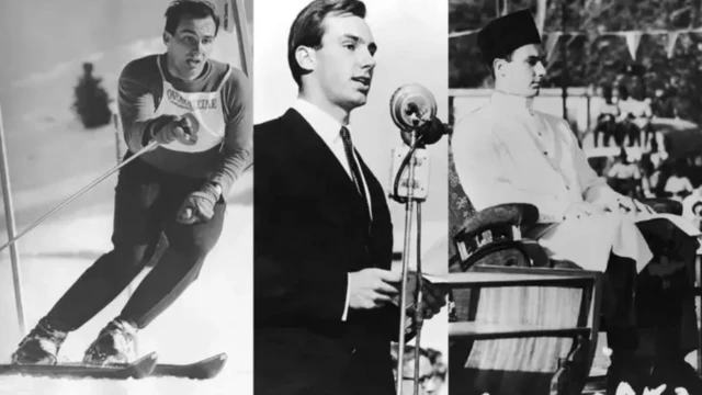 د شهزادہ کریم د ځوانۍ د دوران ځینې انځورونه