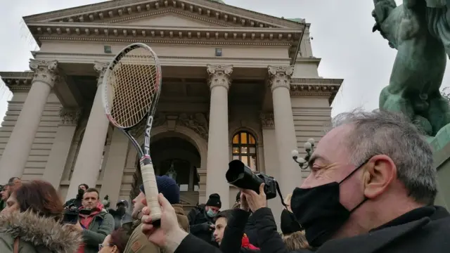 Đoković protest