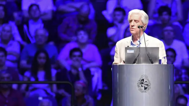 Tabaré Vázquez, presidente de Uruguay.