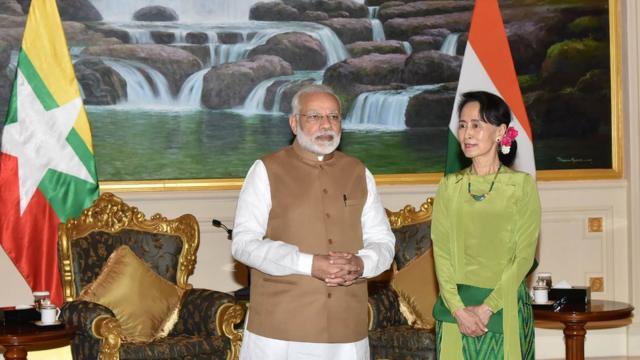 印度总理莫迪访问缅甸期间关注罗兴亚难民问题