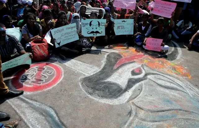 ஜல்லிக்கட்டு ஆதரவு போராட்டம்