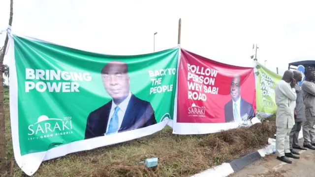 Current senate president, Bukola Saraki, dey contest to win di party ticket