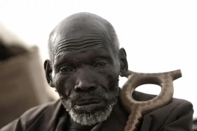 An elderly student Kimani Maruge