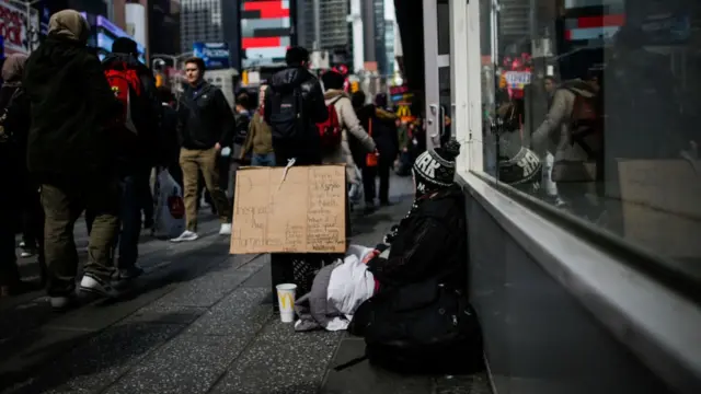 Безпритульний в США