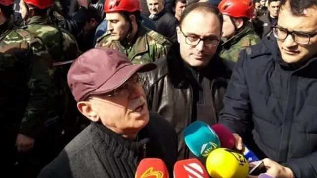 Kəmaləddin Heydərov Fövqəladə Hallar Nazirliyi Diqlas Ticarət Mərkəzində Yanğın