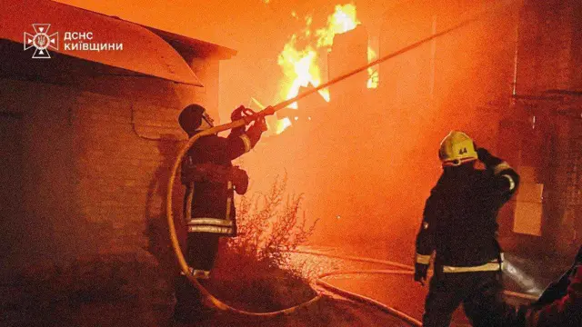 последствия атаки в Киеве