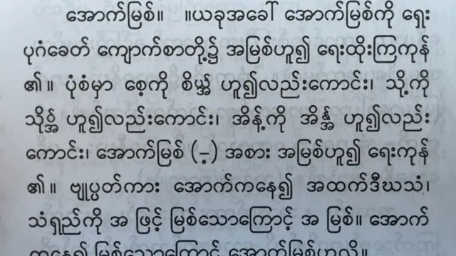 ဒဂုံဦးစန်းငွေရဲ့ သဒ္ဒါအမြင်၊ စာအမြင် စာအုပ်ပါ အောက်မြစ်အကြောင်းရေးသားချက်