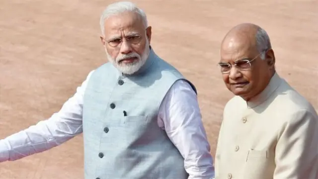 नरेंद्र मोदी, रामनाथ कोविंद