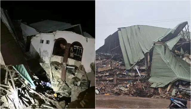 Mgbe ụlọelu ogogo atọ dara n'abalị na etu ọ dị mgbe chi foro
