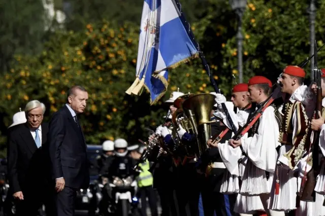 Erdoğan və Pavlopulos