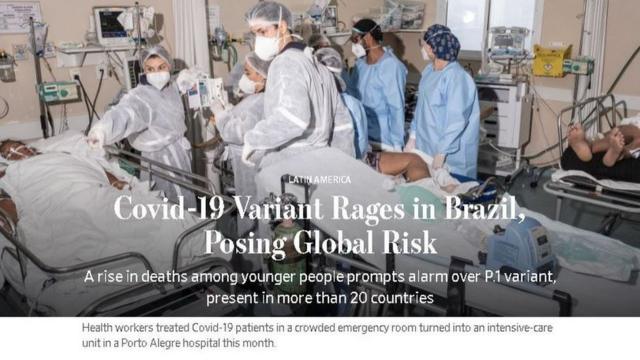 Reportagem do Wall Street Journal fala em risco à saúde pública global