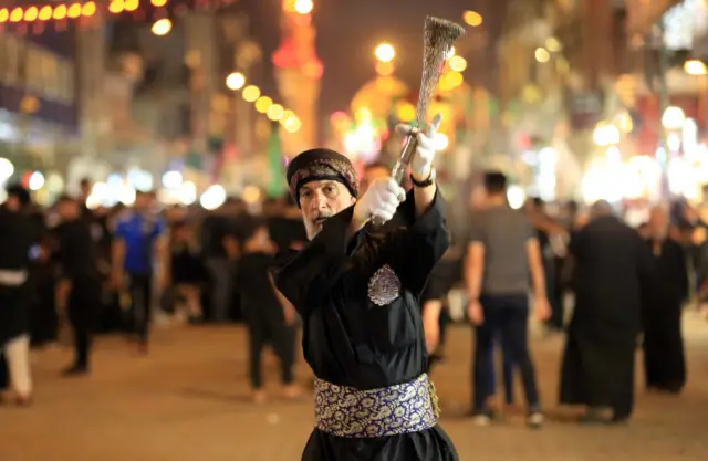 مراسم عزاداری حسینی در کربلا