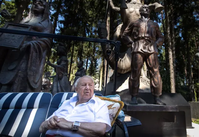 Церетели с Путиным