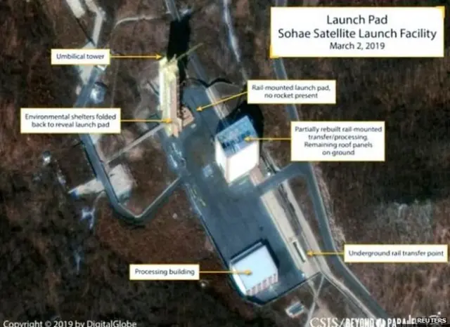 उत्तर कोरिया सैटलाइट तस्वीरें