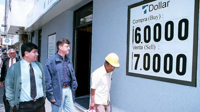 1995 yılınd Dolar/Meksika pesosu kuru