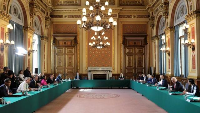 Встреча британского кабинета министров