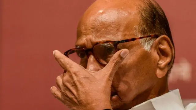 राष्ट्रवादी काँग्रेसचे अध्यक्ष शरद पवार