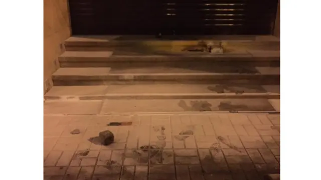 Фото з-під офісу СКМ