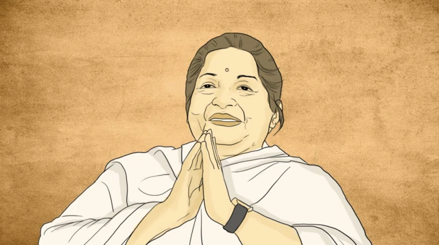 જયલલિતાનું રેખાંકન