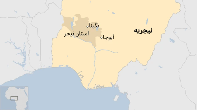 نقشه نیجریه