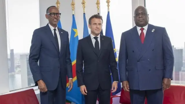 Bahura na Macron muri Nzeri 2022 bumvikanye ko M23 iva mu duce yigaruriye, kandi bakarwanya imitwe yitwaje intwaro irimo FDLR