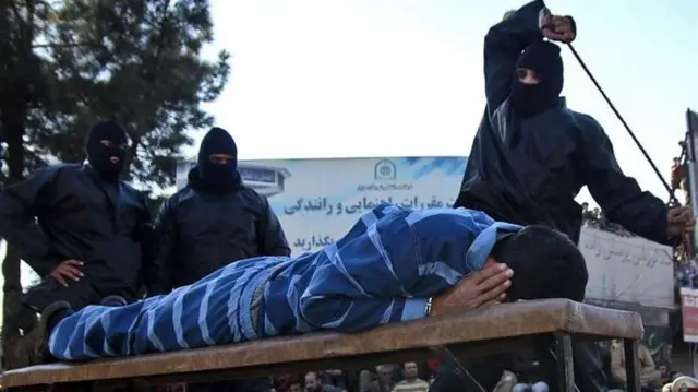 شلاق زدن