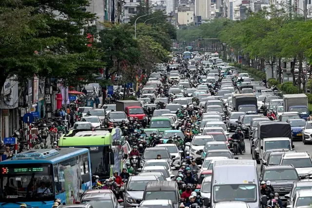 Đường phố Hà Nội, ảnh chụp tháng 1/2026