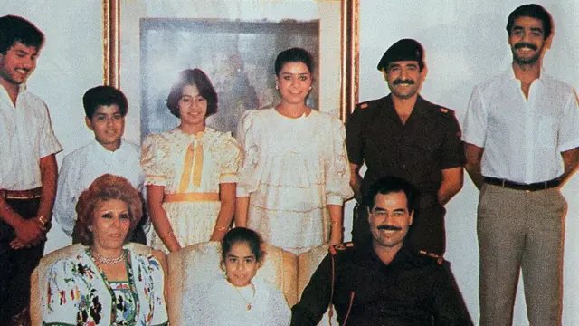 La famille de Saddam Hussein