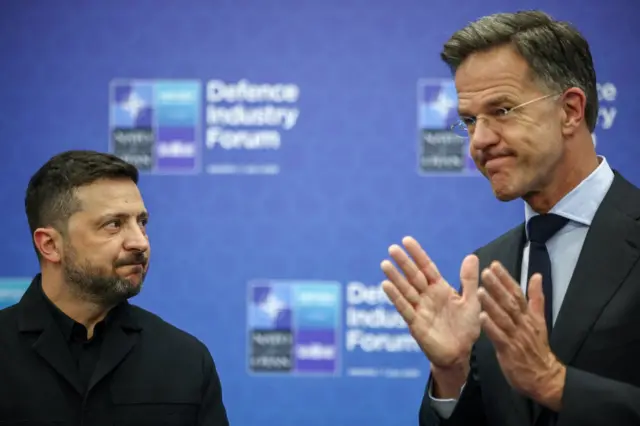 Ukrayna Devlet Başkanı Volodimir Zelenskiy, Ankara'da NATO Genel Sekreteri Mark Rutte'yle görüştü
