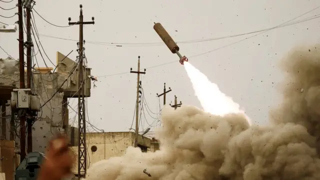 موشک عراقی در موصف