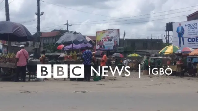 Ụfọdụ ndị na-ere ahịa okporoụzọ n'Aba