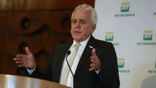 O presidente da Petrobras, Roberto Castello Branco