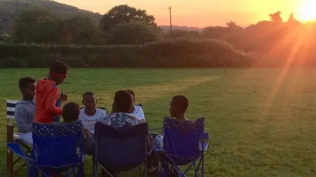 Kegiatan perkemahan Black2Nature