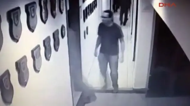 Harun Biniş'in Akıncı Üssü'ndeki fotoğrafı.