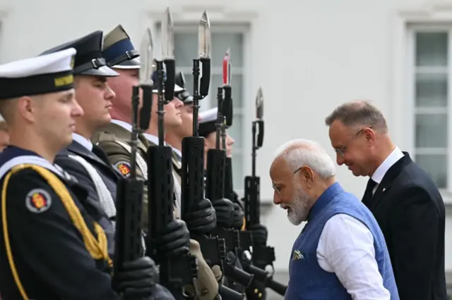 यूक्रेन दौरे से पहले पीएम मोदी पोलैंड गए थे.