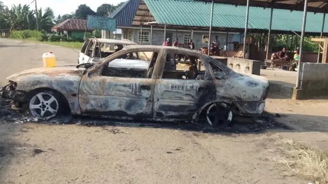 Ụgbọala a gbara ọkụ