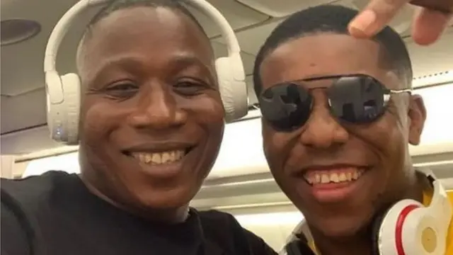 Aworan Sunday Igboho ati Small doktor